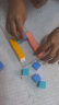 得力（deli）开学礼物 正方体教具 几何积木套装 儿童学生益智玩具学习用品 74364 实拍图