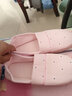 尚舒伴（SHANGSHUBAN）月子鞋春夏季薄款孕婦鞋7月份8產(chǎn)婦產(chǎn)后包跟軟底透氣家居鞋女夏天 小花款月子鞋－粉色 M(38-39)碼 曬單實(shí)拍圖