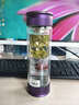 啟明緣AB杯雙向多用茶杯定制男女士便攜泡茶單杯2020-7 QMY-2020-7 紫色 1只 曬單實拍圖