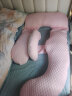 多米贝贝（Tomibaby）孕妇枕头护腰侧卧睡抱枕用品G型呼吸系列3D甜蜜粉 实拍图