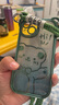 千敘 新款透明閃粉熊適用于蘋(píng)果手機殼斜挎帶掛繩iphone17Pro手機保護套可背女款軟硅膠卡通防摔保護套 【蝴蝶結小熊-蒼嶺綠】閃粉卡+圓環(huán)斜挎繩 iPhone14 曬單實(shí)拍圖