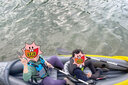 水趣（WaterFun） 水趣沖浪磯釣漿板釣魚服海釣槳板救生衣成人路亞專業(yè)成人救生衣 SK50E 藍(lán)色EPE珍珠棉 M/L 曬單實(shí)拍圖