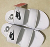 耐克（NIKE）經(jīng)典黑白一字拖鞋女鞋戶(hù)外休閑運動(dòng)涼鞋沙灘鞋 DC0496-001 36.5 曬單實(shí)拍圖