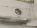 米风（MIWIND）安静低音排气扇卫生间家用排风扇强力抽风管道小型窗式换气扇圆形 圆形6寸(150mm)-带开关线1.5米 实拍图
