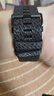佳明（GARMIN） Fenix6/6S/6X/7/7S/7X/安奪2/tactix7/EPIX易耐時(shí)適用表帶 黑色編織表帶(26mm) 曬單實(shí)拍圖