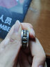琢匠將軍令系列 山文甲戒指 男銀戒指銀飾時(shí)尚飾品潮流生日禮物 單枚戒指 【中號(hào)】適合19-20#指圍 曬單實(shí)拍圖