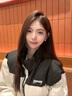 361°羽絨服女冬季新款加厚連帽棉服校園女生休閑外套學(xué)生百搭羽絨服 太空藍(lán) M 曬單實拍圖
