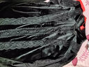 皮爾卡丹（pierre cardin）春季 蕾絲打底小衫女長袖年春裝新款中年洋氣絲絨內(nèi)搭襯衫針針織 黑色襯衫 M 曬單實(shí)拍圖