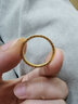 周大福520時(shí)鐘愛(ài)心黃金戒指女(工費160)14號 約4g F222351 曬單實(shí)拍圖
