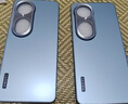 歐旗適用于vivos19手機(jī)殼保護(hù)套炫金磨砂玻璃全包邊防摔新超薄散熱加鋼化膜男女【遠(yuǎn)峰藍(lán)】 曬單實(shí)拍圖