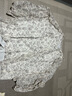 moussy 2025新品法式田園風(fēng)碎花雪紡長(cháng)袖襯衫女028ISA30-3131 花紋白色 均碼 曬單實(shí)拍圖