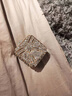 簡(jiǎn)瑞吉娜輕奢高定禮服晚宴包閃閃鉆金色鈴鐺方盒包迷你宴會(huì )包包手拎小方包 金色 曬單實(shí)拍圖