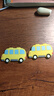 可愛(ài)交通工具小汽車(chē)輪船工程車(chē)兒童寶寶早教識字冰箱貼磁貼 交通汽車(chē)隨機三只 曬單實(shí)拍圖