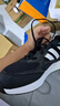 阿迪達斯（adidas）三葉草鞋子男鞋女鞋 2024新款Boost運動(dòng)鞋緩震輕便跑步鞋休閑鞋 黑色/GZ3551 10.5 （45碼） 曬單實(shí)拍圖
