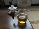 慈空高硼硅耐熱厚玻璃公道杯茶漏套裝一體茶海單個(gè)高檔公杯茶水分離器 木雀高公道杯 曬單實(shí)拍圖
