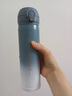 迦塔不銹鋼大容量保溫杯男女學(xué)生韓版簡(jiǎn)約可愛水杯漸變高顏值便攜杯子 漸變藍(lán)-【加厚內(nèi)膽】 500ml 單杯 曬單實(shí)拍圖