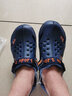 大帝馬車(chē) 夏季大碼透氣洞洞鞋網(wǎng)面男包頭透氣男鞋涼鞋沙灘涼拖鞋男ZY-2028 深藍色 43 曬單實(shí)拍圖