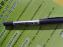 白雪(snowhite)直液式走珠笔0.5mm子弹头中性笔学生考试水笔签字笔 黑色 办公用品12支/盒PVR-155 实拍图
