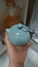 悟茗堂天青汝窯西施壺功夫茶具蟬翼開(kāi)片可養小號陶瓷家用汝瓷泡茶壺 汝窯西施壺 曬單實(shí)拍圖