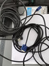 黃刀 高清VGA線 10米vga電腦電視連接線 3+6純銅電腦顯示器線電腦電視投影儀線視頻線延長線 《藍(lán)色款》VGA線 10米 曬單實(shí)拍圖
