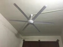 日彩工業(yè)大吊扇家用商用超大風力80寸100寸超大型餐廳倉庫客廳電風扇 80寸白色五檔調(diào)速開關(guān) 曬單實拍圖