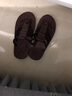 PointZerone男士拖鞋室外外穿夏季潮流韓版防滑人字拖英倫歐美沙灘涼拖鞋 棕色 41 標準運動(dòng)鞋碼 曬單實(shí)拍圖