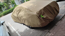 HAPOWER汽車(chē)車(chē)衣車(chē)罩冬季加厚牛津布防凍防冰雹棉罩衣防雨防曬防雪擋全罩 抗暴雪冰雹*牛津布車(chē)衣-輕奢咖 加絨加厚升級款【下單留言車(chē)型】 曬單實(shí)拍圖