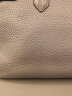 新秀丽（Samsonite）手提电脑包男女单肩包14英寸商务公文包苹果笔记本斜挎包 浅灰色 实拍图