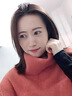 高領(lǐng)無袖針織衫背心女毛衣馬甲外套秋2025新款韓版寬松蝙蝠衫坎肩 橘色 XL 曬單實(shí)拍圖