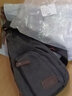 途尊（kingtrip）帆布包批發(fā)男士韓版胸包多功能帆布運動(dòng)男士小包斜挎單肩包男包 黑色 曬單實(shí)拍圖