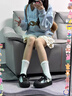 環(huán)球貝殼女鞋厚底百搭板鞋女ins潮2025新款秋小眾設(shè)計(jì)休閑百搭小白鞋 藍(lán)色 36 曬單實(shí)拍圖