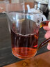 創(chuàng)典泡茶壺玻璃加厚耐高溫帶過(guò)濾沖茶器紅茶泡辦公室泡茶器小號(hào)花茶壺純玻璃沖茶器 CZ-2205泡茶杯(紅把320ml) 曬單實(shí)拍圖