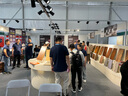十八紙陳列展示架裝飾置物展臺商用展示柜展架創(chuàng  )意展覽臺藝術(shù)展會(huì ) 白色 長(cháng)350-400寬88高88cm 曬單實(shí)拍圖