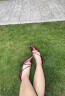 百丽珍妮女孩法式包头凉鞋女24夏季新商场同款时尚气质高跟鞋3Y6E2BK4 酒红 37 晒单实拍图