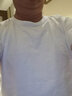 純棉短袖t恤廠(chǎng)家批發(fā)文化衫班服工作服定制企業(yè)團體印logo刺繡加 白色190純棉 XXL（約140-160斤） 曬單實(shí)拍圖