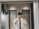 安初夏日系学院风dk制服西服套装宽松痞帅春秋季jk学生班服徽章西服外套 黑西服+白长袖衬衫+西裤 L 徽章 晒单实拍图