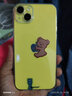魔杰樂(lè )（MOJIELE） 卡通可愛(ài)創(chuàng  )意小熊適用于iPhone手機殼蘋(píng)果手機保護套情侶款防摔硅膠軟殼 抱蘋(píng)果小熊-透明殼 iPhone14Plus 曬單實(shí)拍圖