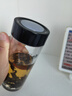 希諾（HEENOOR）塑料杯男女士時(shí)尚便攜防漏耐摔戶(hù)外家用泡茶水杯大容量隨手杯 黑色 365ml 曬單實(shí)拍圖