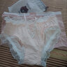 2條裝情侶內(nèi)褲一男一女性感純欲風(fēng)可愛(ài)輕奢夫妻蕾絲內(nèi)衣透氣套裝 1030粉 2條 S -男L+女L 曬單實(shí)拍圖