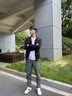 KOLON SPORT/可隆軟殼長褲 男子戶外休閑運動登山徒步露營防潑水彈力褲 LHLP4WNT21-DG 深綠色 XL 180/86A 曬單實拍圖