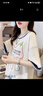 戀的短袖T恤女夏季寬松學(xué)生少女高中初中生女生衣服夏天2024新款上衣 潮流韓版杏色 均碼（可備注碼數(shù)） 曬單實(shí)拍圖