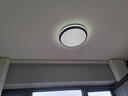 超萊威LED吸頂燈臥室燈具溫馨浪漫簡約現(xiàn)代圓形三色燈創(chuàng)意個性主臥室藝術(shù)燈飾北歐網(wǎng)紅家用房間書房吸頂燈 40cm-三色光 曬單實拍圖