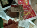 炙真銀樓990足銀發(fā)夾女可愛(ài)側邊朋友一字夾成人后腦勺學(xué)生和田玉蝴蝶發(fā)飾 紅瑪瑙珠發(fā)夾 曬單實(shí)拍圖