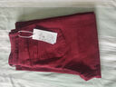 丹貝迪特高個(gè)子紅色闊腿牛仔褲女垂感2024春秋新款高腰寬松時(shí)尚直筒褲175 紅色加長(cháng)-建議身高170cm-180cm 28 曬單實(shí)拍圖