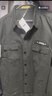 吉普（JEEP）襯衫男春秋季長袖襯衣男士工裝外套寬松休閑衣服男裝 黑色 2XL  曬單實(shí)拍圖