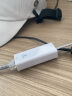 毕亚兹 以太网转换器 Type-C转RJ45网口 USB-C转有线百兆网卡 免驱动转网口 苹果15/Mac笔记本网线转接器头 实拍图