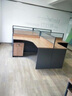 統閱辦公桌組合簡(jiǎn)約現代辦公家具屏風(fēng)隔斷職員員工工位四人位 色板一塊定制 曬單實(shí)拍圖