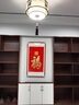 良木天下第一福福字掛畫康熙福玄關(guān)裝飾畫客廳書房桌面手工拓片 A-金拓帶框-實(shí)木框帶仿圓銅角 68*35-手工拓片非質(zhì)量不支持退換 曬單實(shí)拍圖