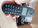 摩托羅拉（Motorola）數字無(wú)繩子母機無(wú)線(xiàn)電話(huà)機中文顯示 雙免提 辦公家用電話(huà)機 CL102C一拖二黑色 曬單實(shí)拍圖