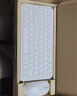 航世（BOW）MK610 无线键盘鼠标套装 复古巧克力按键 笔记本电脑办公通用键鼠套装 白色 实拍图